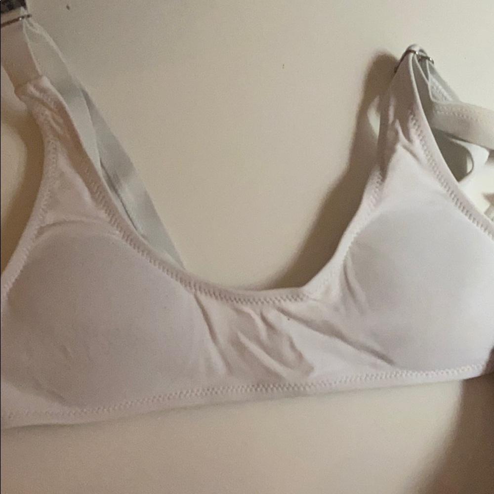 White bikini top